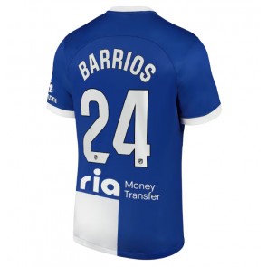 Atletico Madrid Pablo Barrios #24 Udebanetrøje 2023-24 Kort ærmer